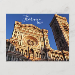 Cartão Postal Duomo em Florença, Itália
