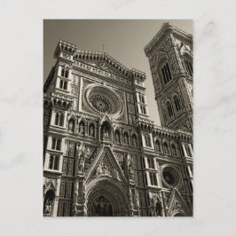 Cartão Postal duomo em florença itália