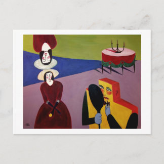 Cartão Postal Dupla Pegada