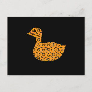 Cartão Postal Duque Easy Halloween Mallard Dipper preguiçoso