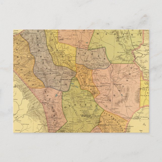 Cartão Postal Durango (Frente)