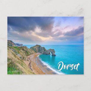 Cartão Postal Durdle Door, Costa Jurássica, Dorset, Inglaterra