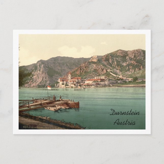 Cartão Postal Dürnstein, Áustria (Frente)