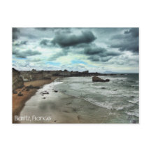 "Dusk desce em Biarritz"