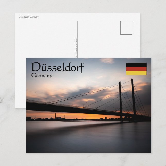 Cartão Postal Dusseldorf Alemanha (Frente/Verso)