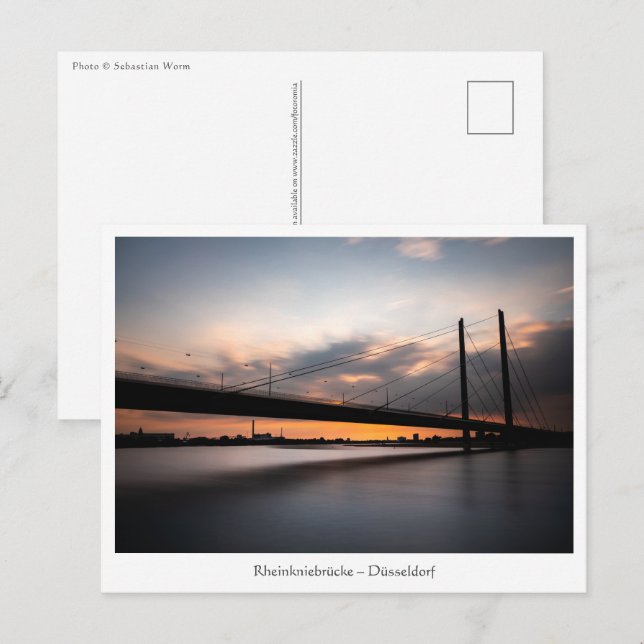 Cartão Postal Dusseldorf, Alemanha (Frente/Verso)