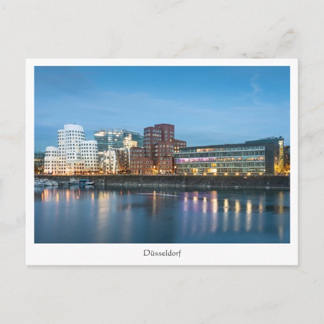 Cartão Postal Dusseldorf Alemanha (Frente)