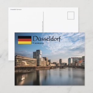 Cartão Postal Dusseldorf Alemanha