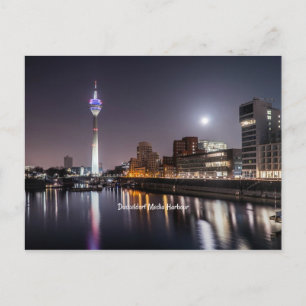 Cartão Postal Dusseldorf, Media Harbor (rotulado)