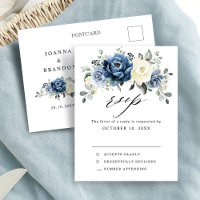 Dusty Blue Marinho Champagne Casamento de marfim R