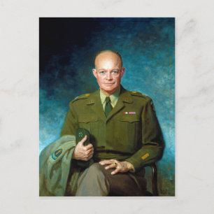 Cartão Postal Dwight D. Eisenhower, por Thomas Edgar Stephens 19