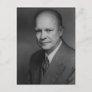 Cartão Postal Dwight D. Retrato Eiserhower