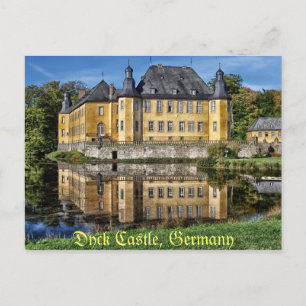 Cartão Postal Dyck Castle Alemanha