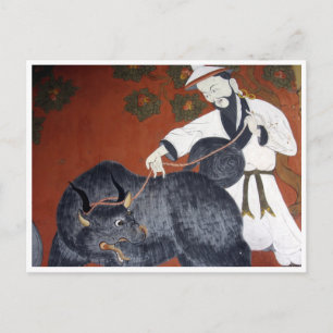 Cartão Postal dzong artístico