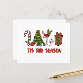 Cartão Postal É a Época do Ano Natal Feliz