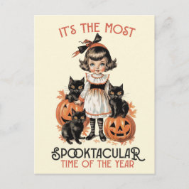 Cartão Postal "É a época mais assustadora do ano"