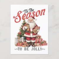É a época para ser feliz Papai Noel
