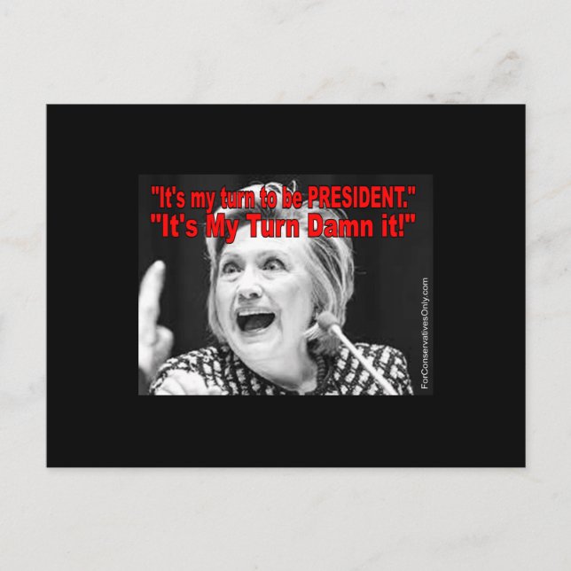 Cartão Postal É a minha vez! (Frente)