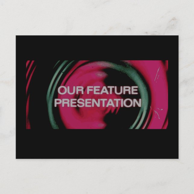 Cartão Postal E Agora, Nossa Apresentação De Recursos (Frente)