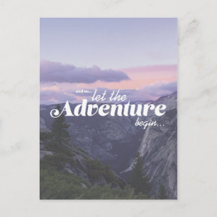 Cartão Postal e assim... que comece a aventura