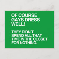 É CLARO QUE GAY SE VESTIM BEM