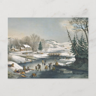 Cartão Postal e de inverno