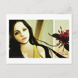Cartão Postal E Ela Nem Sequer Sabia O Cartão-Postal