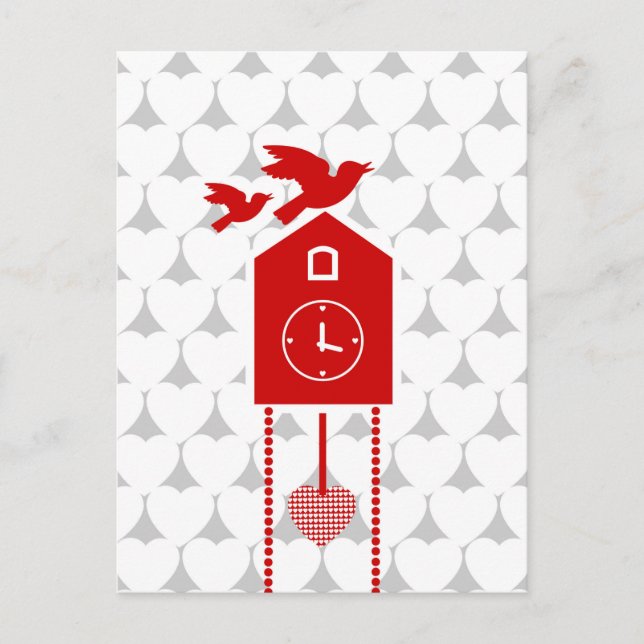 Cartão Postal É hora do amor (Frente)