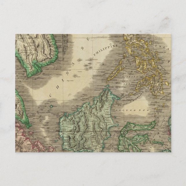 Cartão Postal E Ilhas Índia (Frente)