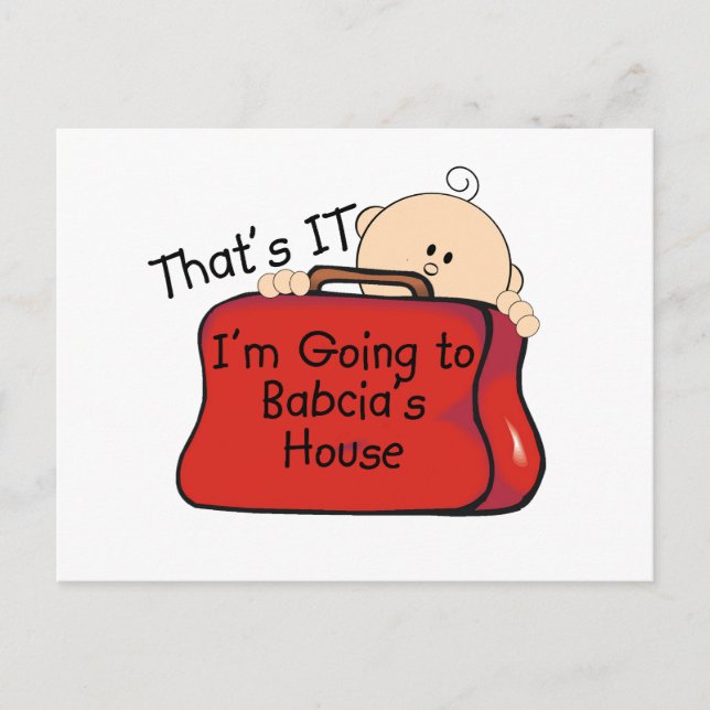 Cartão Postal É isso Babcia (Frente)