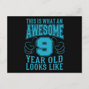 CARTÃO POSTAL É ISSO QUE UM INCRÍVEL 9 ANOS ANTIGO 9 ANOS 9 ANOS