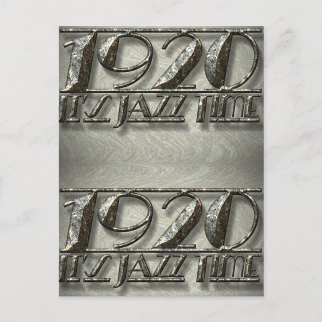 Cartão Postal É o Outdoor do estilo musical Dance do Jazz Time 1 (Frente)