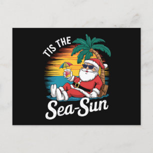 Cartão Postal É o Sol do Mar Natal Praia Natal de Verão em Julho