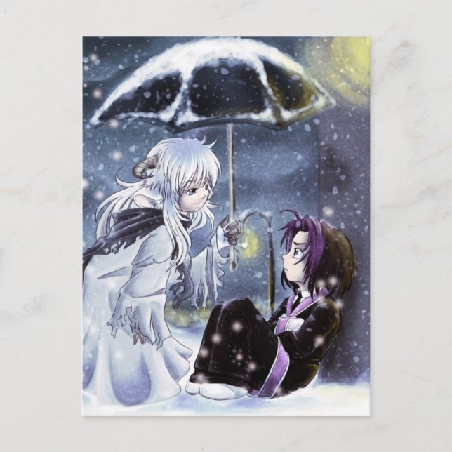 Cartão Postal É parte externa fria (Frente)