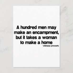 Cartão Postal É preciso uma citação da Mulher