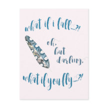 E se eu cair? Citação Inspirativa