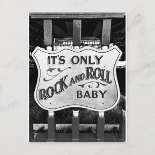Cartão Postal 'É Só Rock and Roll, Baby'
