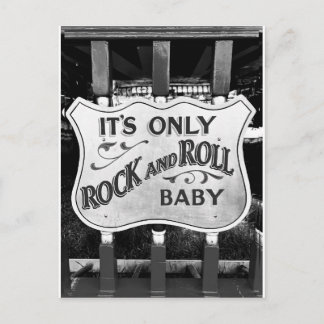 Cartão Postal 'É Só Rock and Roll, Baby'
