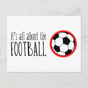 Cartão Postal É tudo sobre o futebol