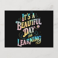 É um belo dia para aprender de volta à escola