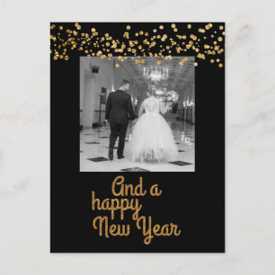 Cartão Postal E um feriado feliz ano novo