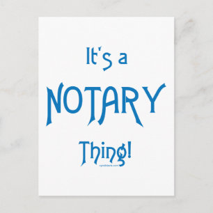 Cartão Postal É uma coisa notária