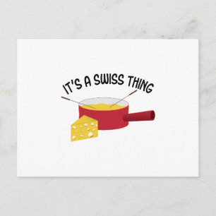 Cartão Postal É uma coisa suíça