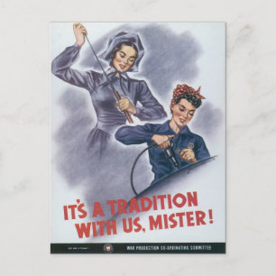 Cartão Postal É uma tradição conosco, senhor!