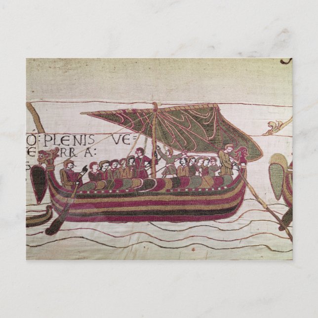 Cartão Postal Earl Harold com seu cheio de vento (Frente)