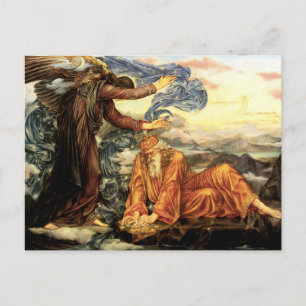 Cartão Postal Earthbound by Evelyn De Morgan, Victorian Art