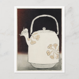 Cartão Postal East Asian inspired kettle
