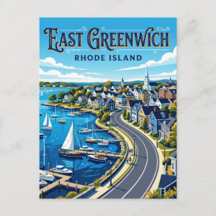 Cartão Postal East Greenwich Rhode Island