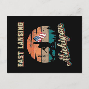 Cartão Postal East Lansing Michigan