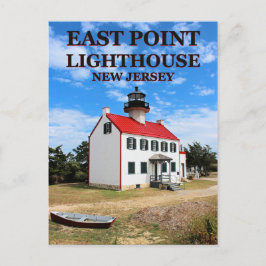 Cartão Postal East Point Lighthouse, Cartão-postal de Nova Jerse